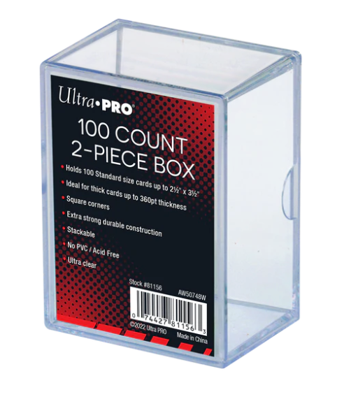 Ultra PRO: 2 Piece Storage Case (100 cards)