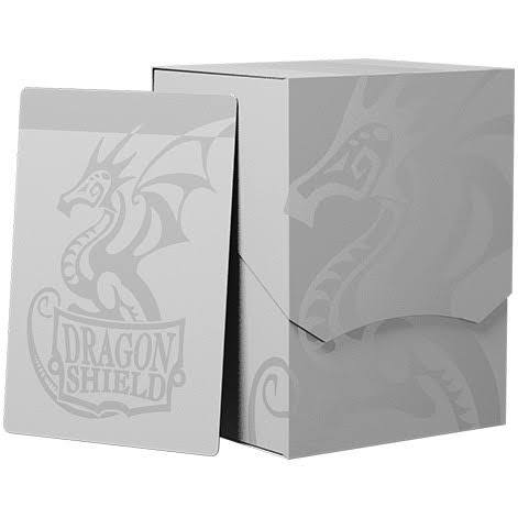 Dragon Shield: Deck Shell - Ashen White Black