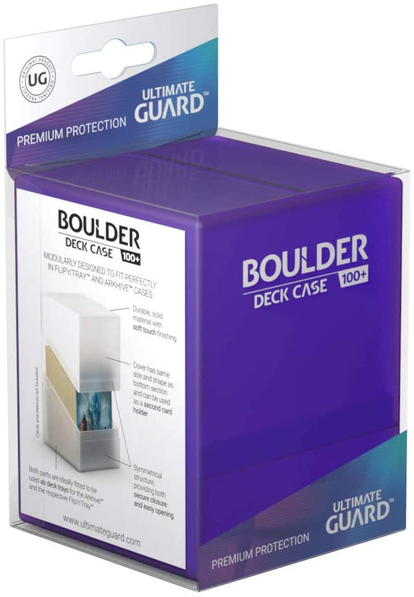 Ultimate Guard: Boulder 100+ Deck Case - Amethyst