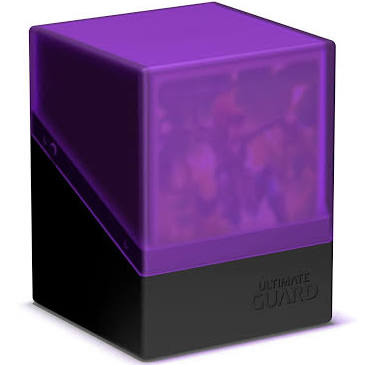 Ultimate Guard: Boulder 100+ Deck Case - Black/Purple (2022 Exclusive)