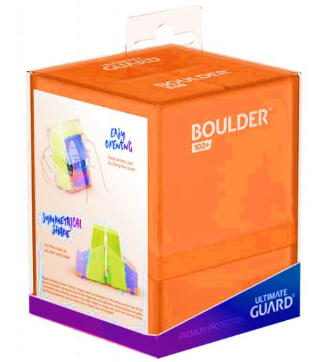 Ultimate Guard: Boulder 100+ Deck Case - Poppy Topaz