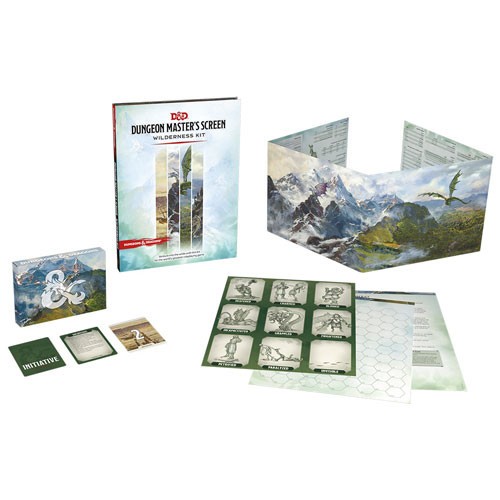 D&D: Dungeon Master's Screen Wilderness Kit (5th Edition)