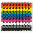 Multi-Color Wooden Meeples - 16mm (100ct.)
