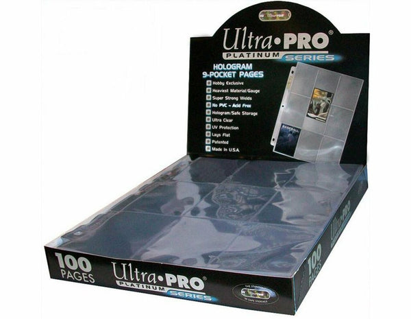 Ultra PRO: 9-Pocket Pages - Platinum (100ct.)