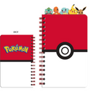 Pokemon: Spiral Tabbed Notebook - Poke Ball
