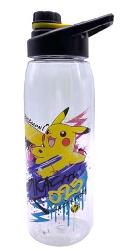 Pokemon: Water Bottle - Graffiti Pikachu (28oz)