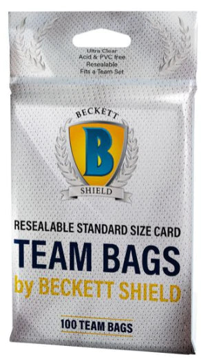 Beckett Shield: Team Bags (100 ct.)