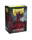 Dragon Shield: Standard Sleeves - Matte Blood Red (100ct.)