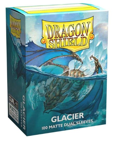 Dragon Shield: Standard Sleeves - Matte Dual Glacier (100ct.)