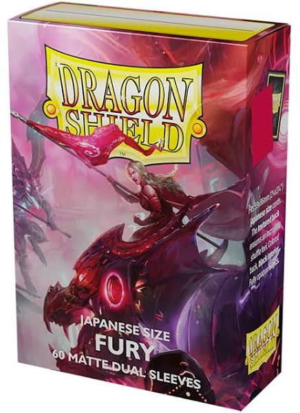 Dragon Shield: Small Sleeves - Matte Dual Fury (60ct.)