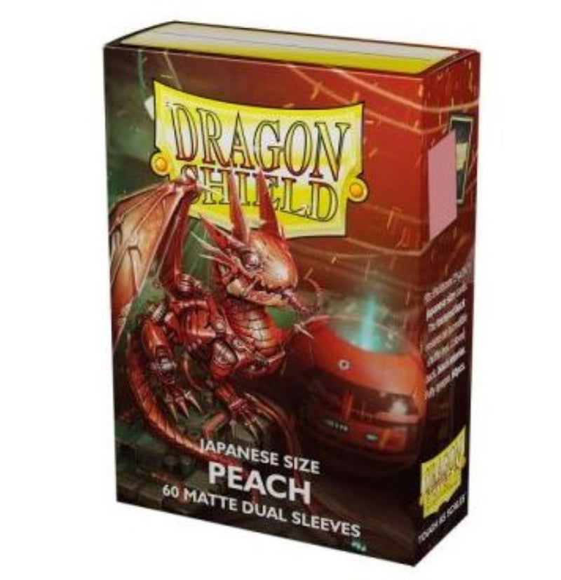 Dragon Shield: Small Sleeves - Matte Dual Peach (60ct.)