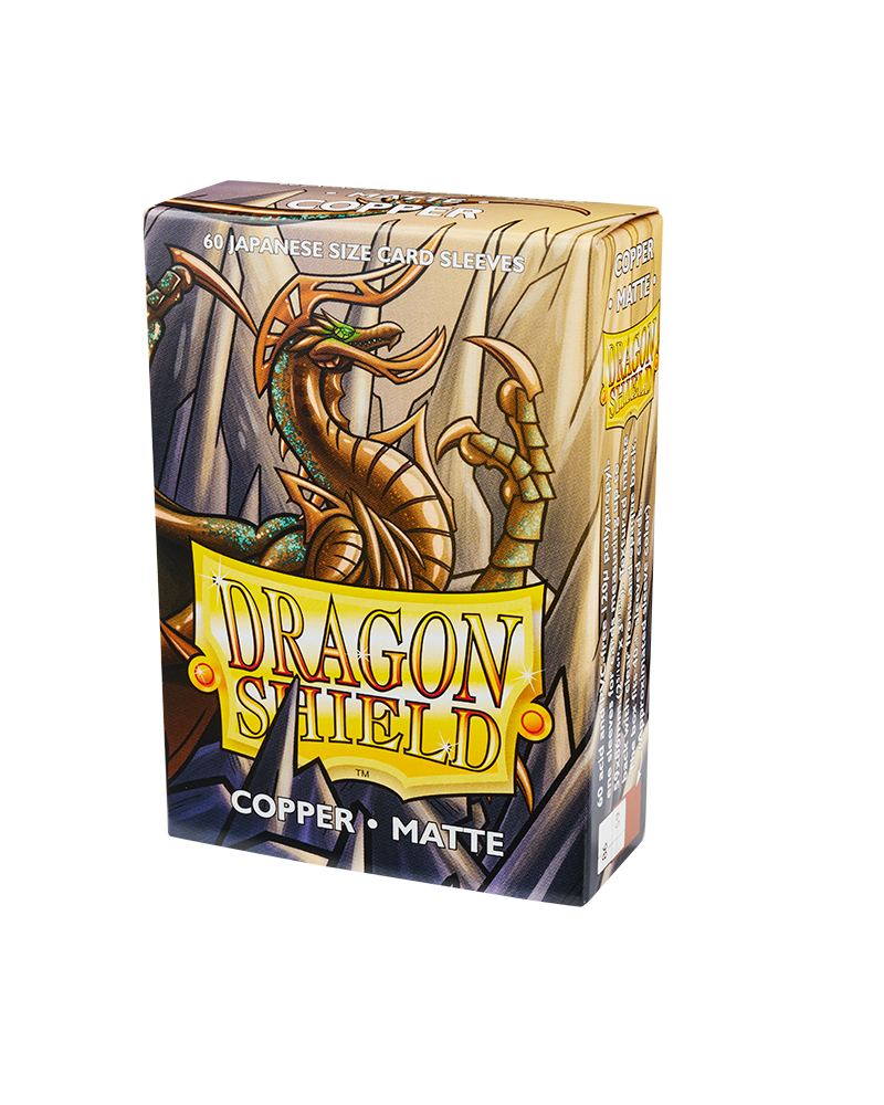 Dragon Shield: Small Sleeves - Matte Copper (60ct.)