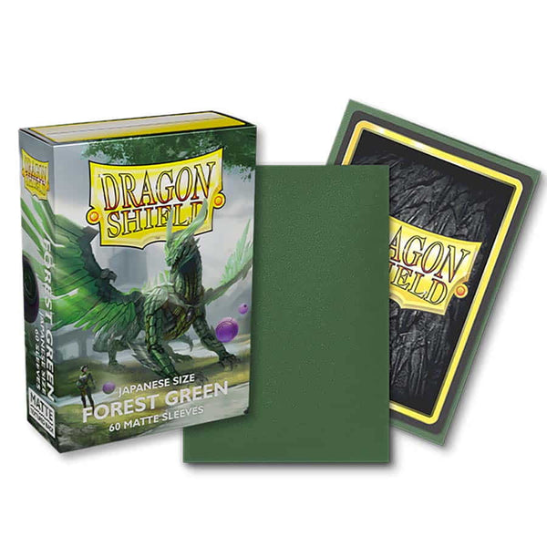 Dragon Shield: Small Sleeves - Matte Forest Green (60ct.)