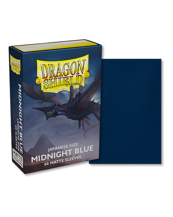 Dragon Shield: Small Sleeves - Matte Midnight Blue (60ct.)