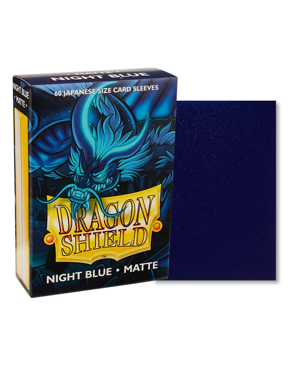 Dragon Shield: Small Sleeves - Matte Night Blue (60ct.)