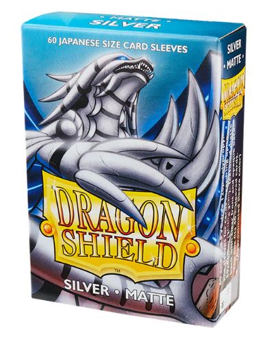 Dragon Shield: Small Sleeves - Matte Silver (60ct.)