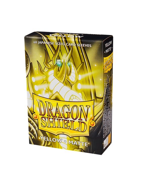 Dragon Shield: Small Sleeves - Matte Yellow (60ct.)