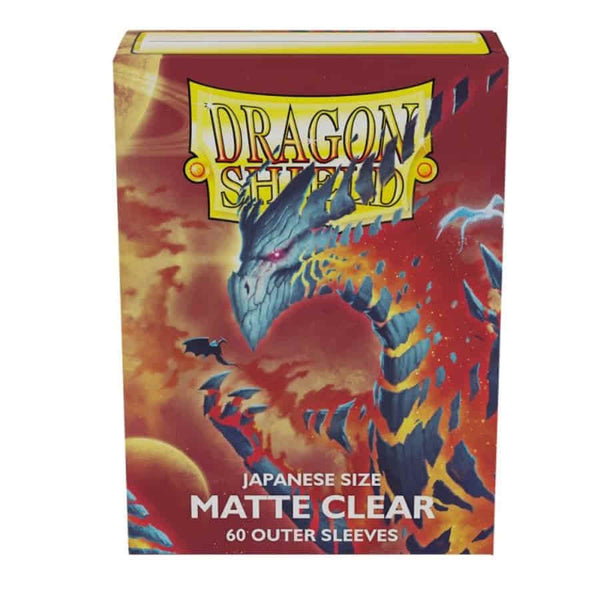 Dragon Shield: Small Outer Sleeves - Matte Clear (60ct.)
