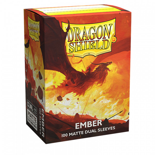 Dragon Shield: Standard Sleeves - Matte Ember (100ct.)
