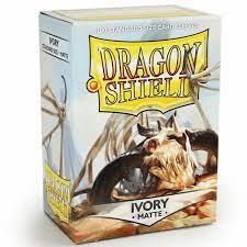 Dragon Shield: Standard Sleeves - Matte Ivory (100ct.)
