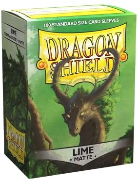 Dragon Shield: Standard Sleeves - Matte Lime (100ct.)