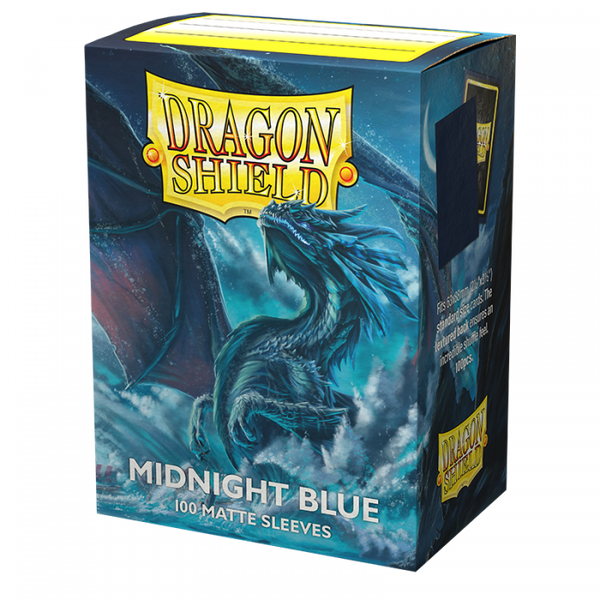Dragon Shield: Standard Sleeves - Matte Midnight Blue (100ct.)