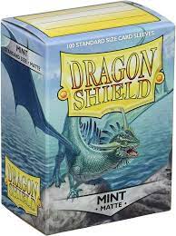 Dragon Shield: Standard Sleeves - Matte Mint (100ct.)