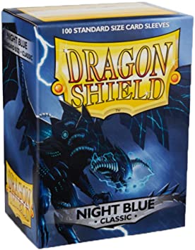 Dragon Shield: Standard Sleeves - Matte Night Blue (100ct.)