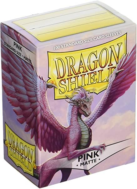 Dragon Shield: Standard Sleeves - Matte Pink (100ct.)