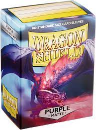 Dragon Shield: Standard Sleeves - Matte Purple (100ct.)