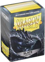 Dragon Shield: Standard Sleeves - Matte Slate (100ct.)