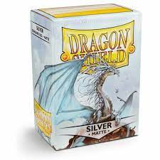 Dragon Shield: Standard Sleeves - Matte Silver (100ct.)