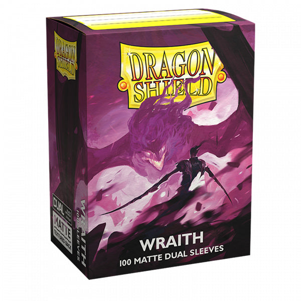 Dragon Shield: Standard Sleeves - Matte Dual Wraith (100ct.)