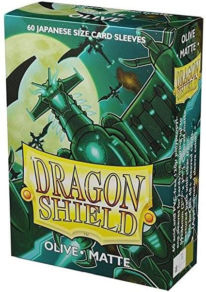 Dragon Shield: Small Sleeves - Matte Olive (60ct.)