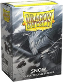 Dragon Shield: Standard Sleeves - Matte Dual Snow (100ct.)