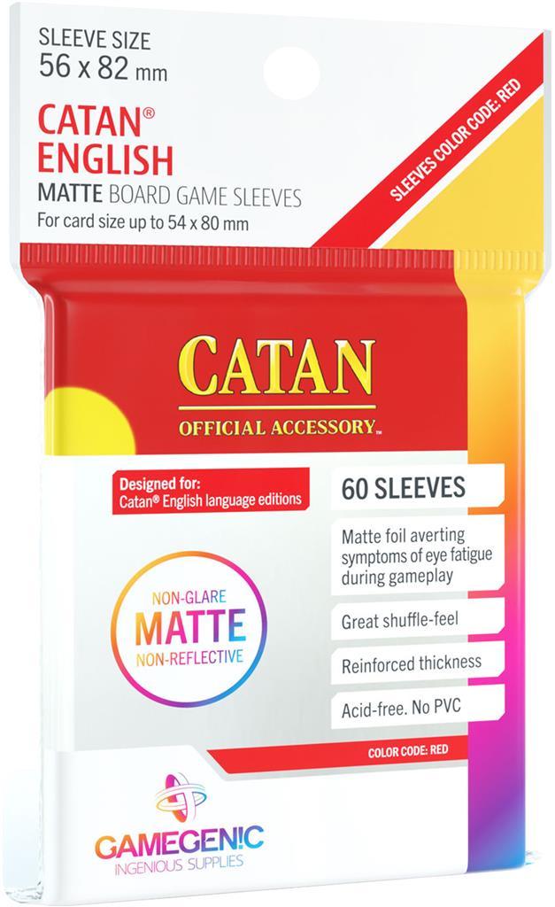 Gamegenic: Matte Sleeves - Catan (60ct.)