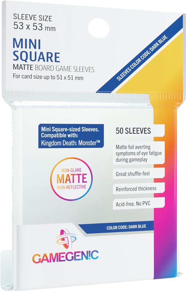 Gamegenic: Matte Sleeves - Mini Square (50ct.)