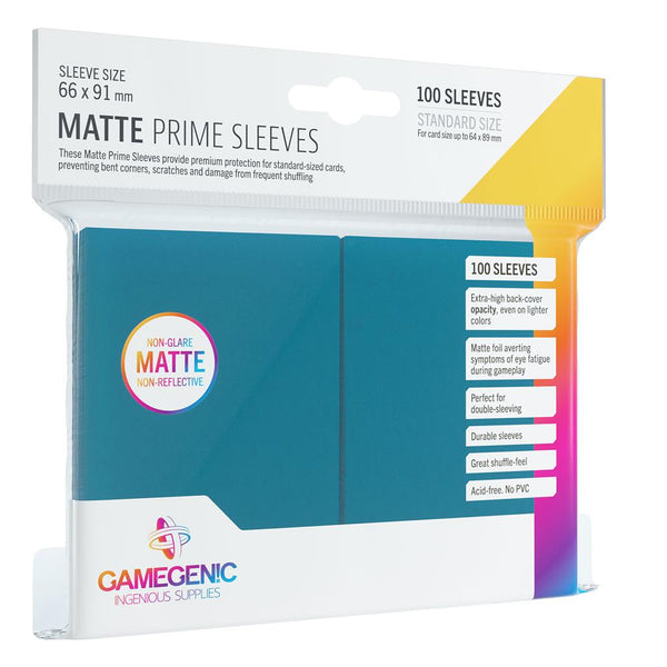 Gamegenic: Matte Prime Sleeves - Blue (100ct.)