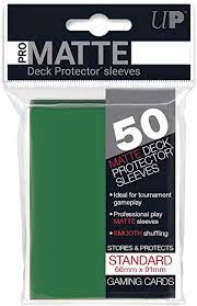 Ultra PRO: Deck Protector Standard Sleeves - Green (50ct.)