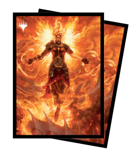 MTG: Standard Sleeves - March of the Machine (Chandra, Hope's Beacon, 100ct.)