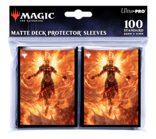 MTG: Standard Sleeves - March of the Machine (Chandra, Hope's Beacon, 100ct.)