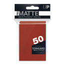 Ultra PRO: PRO-Matte Standard Sleeves - Red (50ct.)