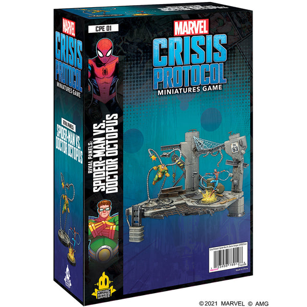 Marvel Crisis Protocol: Spider-Man vs Doctor Octopus Rival Panels