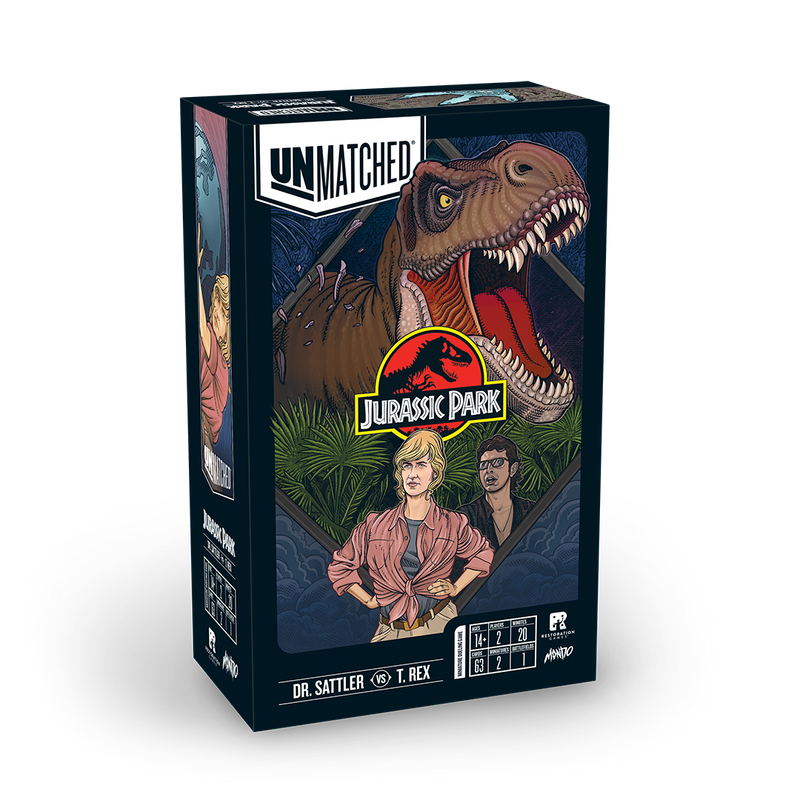 Unmatched: Jurassic Park - Sattler vs T-Rex