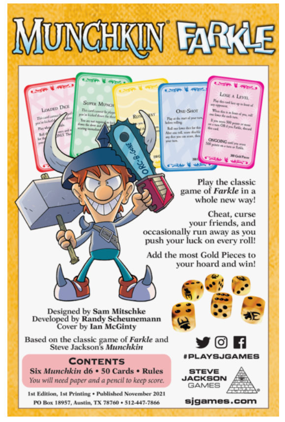 Munchkin: Farkle