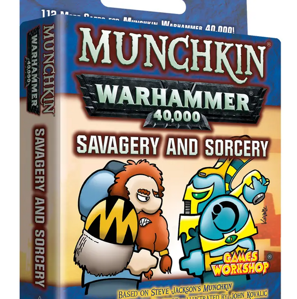 Munchkin: Warhammer 40K - Savagery and Sorcery (Expansion)