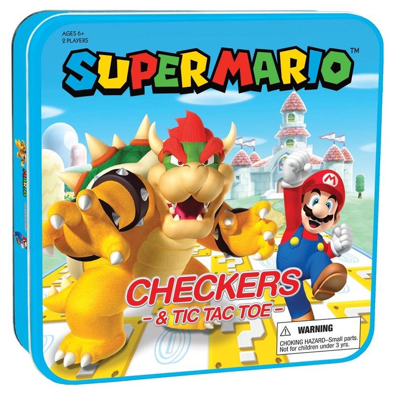 Super Mario: Checkers and Tic-Tac-Toe