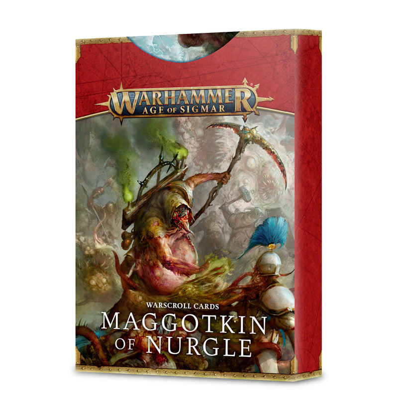 Warhammer AoS: Maggotkin of Nurgle - Warscroll Cards