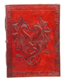 Journal - Double Dragon (Leather w/ Cord)