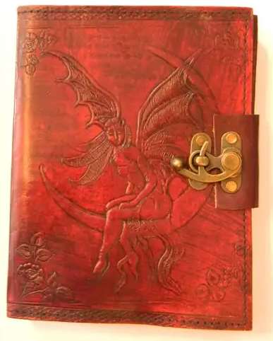 Journal - Fairy (Leather w/ Lock)